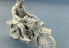 1/35 German Dispatch Rider Riding A Motorcycle