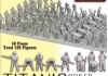 1/200 Titanic Boiler Crews set (10 poses, 120 figures)