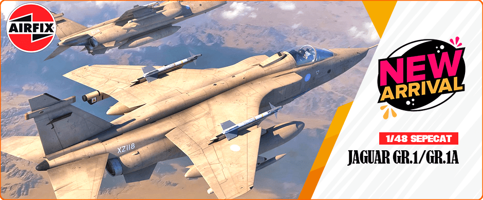 1/48 SEPECAT Jaguar GR.1/GR.1A Supersonic Jet Attack Aircraft