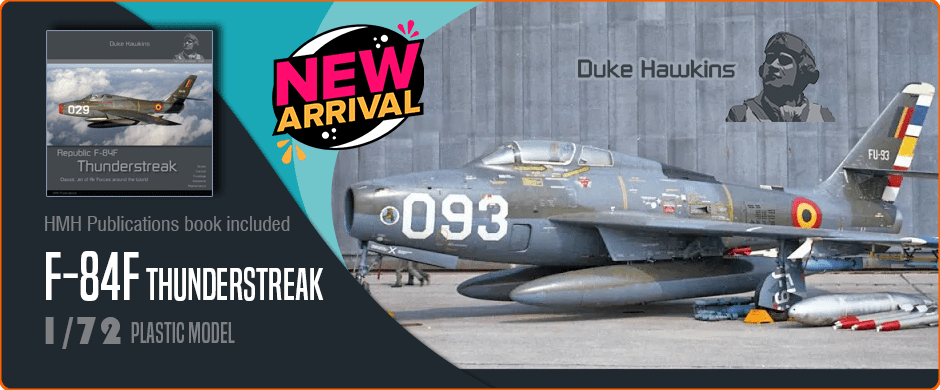 Duke Hawkins DH072-LEK002 1/72 Republic F-84F Thunderstreak Gift Set [Limited Edition]