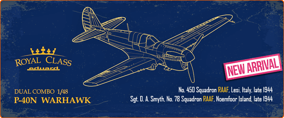 1/48 Curtiss P-40N Warhawk Dual Combo [Royal Class] (RAAF decal included)