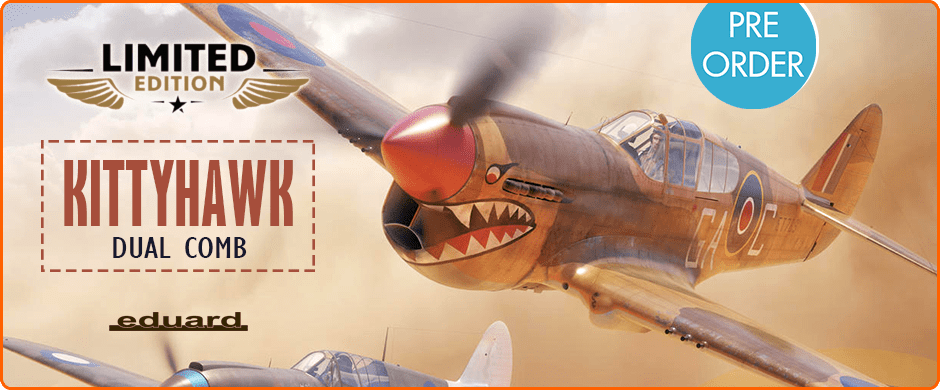 Eduard 11187 1/48 Kittyhawk Mk.Ia P-40E and Mk.IV P-40N [Limited Edition]