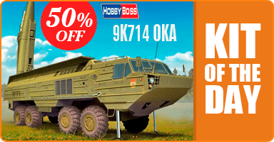 Kit of the Day: Hobby Boss 82926 1/72 Soviet 9K714 OKA (SS-23 Spider)