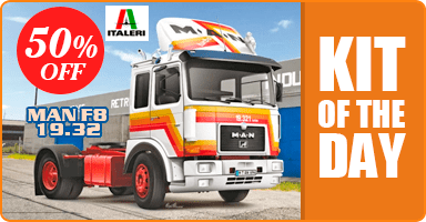 Kit of the Day: Italeri 3946 1/24 MAN F8 19.321 2 Axle Tractor