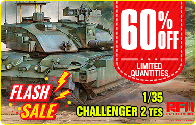 Flash Sale - 60%OFF - Rye Field 1/35 British Main Battle Tank Challenger 2 TES