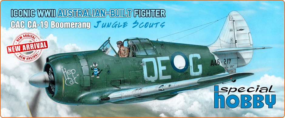 Special Hobby SH48241 1/48 CAC CA-19 Boomerang Jungle Scouts Fighter