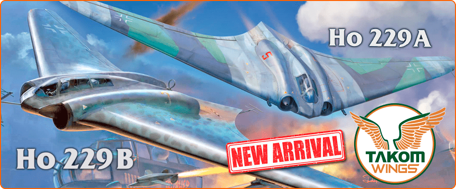 1/32 Horten Ho 229A/229B Fighter with Pilot
