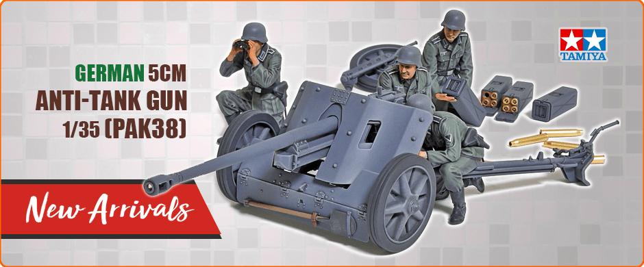 Tamiya 35392 1/35 German Anti-Tank Gun Pak38