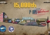 1/48 WWII US Fighter P-40N Warhawk 15,000th Aircraft