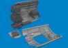1/48 P-40N Radio Compartment (3D-printed) for Eduard