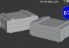 1/35 Wooden Ammo Crate (6 types) - Scale23