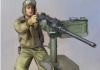 1/16 WWII US Army Tank Crewman with .50 cal Machine Gun