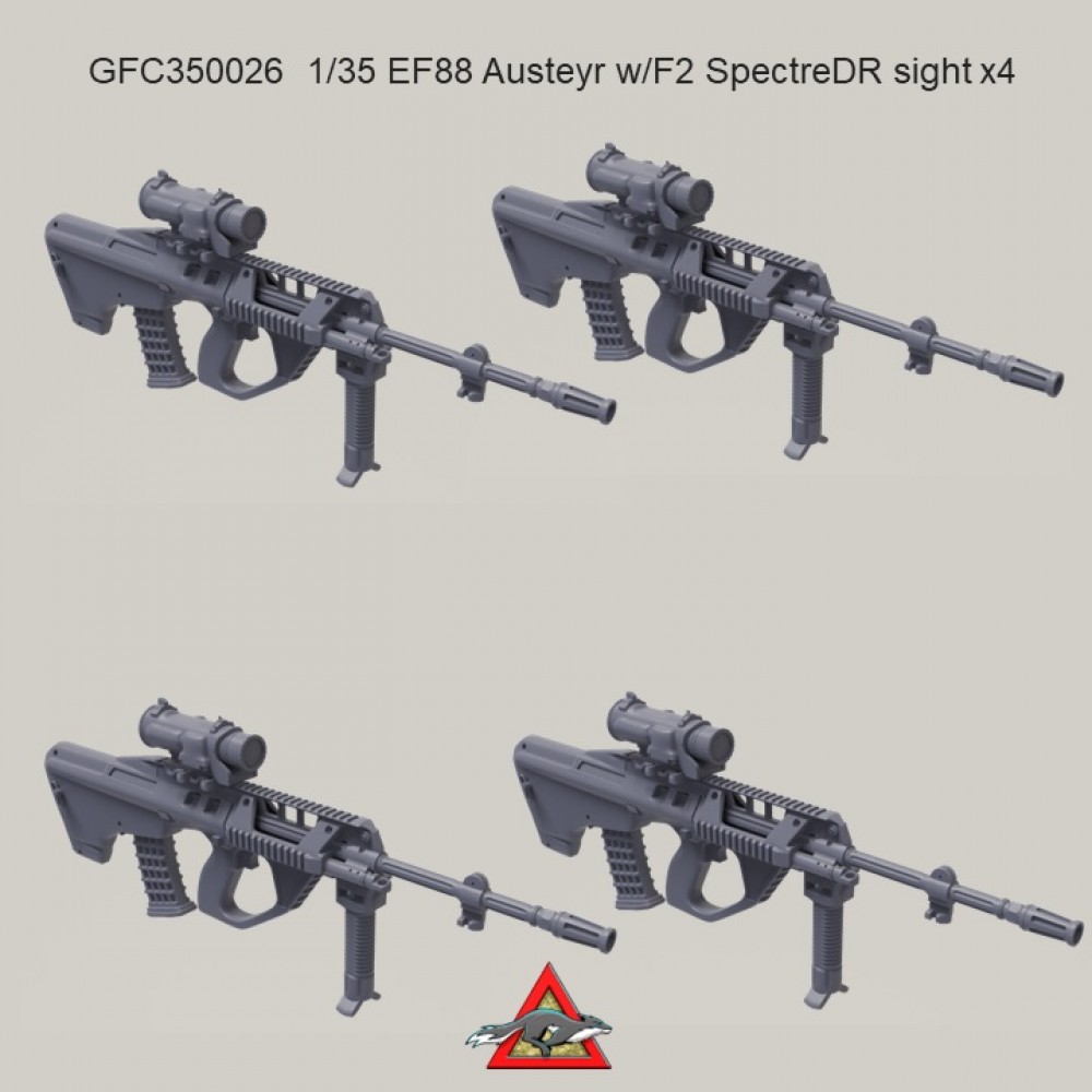 Ef88 Rifle Drawing 1/35 Australian Defence Force EF88 Austeyr Assault Rifles w/F2 ...