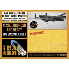 1/48 Avro Lancaster B Mk.I Gr Full Masking Set for HK Models