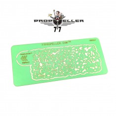 Airbrush Stencil for Fine Details #11 (90 mm x 40 mm)