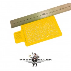 1/48 Luftwaffe WWII Shingles Camouflage Stencil #2