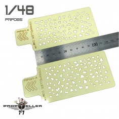 1/48 Italian Aircraft Camouflage Airbrush Template #2 (2pcs)