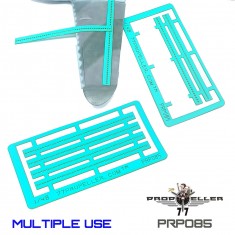 1/48 Luftwaffe Wing Walkway Stencils