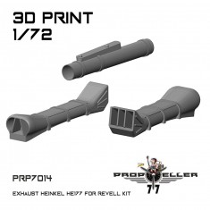1/72 Heinkel He 177 Exhausts for Revell Kit