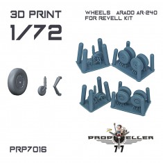 1/72 Arado Ar 240 Wheels for Revell Kit