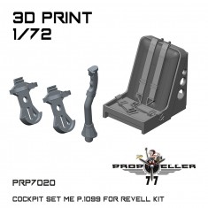 1/72 Me P.1099 Cockpit Set for Revell Kit
