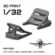 1/32 Luftwaffe Post-War Wheel Chocks (2pcs)