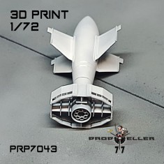 1/72 Fritz X PC 1400X Guided Bombs (3pcs) for Revell He 177 Kit