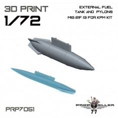 1/72 MiG-21F-13 External Fuel Tanks and Pylons for KPM Kit