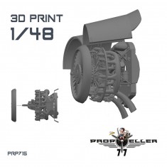 1/48 Z-37/Z-37A Cmelak Engine for MACO Kit