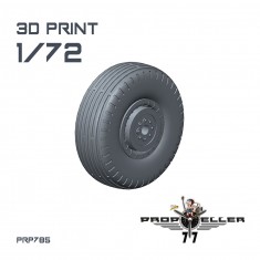 1/72 Ilyushin IL-2 Shturmovik Wheels for Tamiya Kit