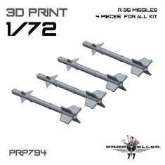 1/72 R-3S Missiles (4pcs)
