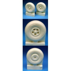 1/24 Hawker Typhoon Late Style Mk.Ib Main Wheels for Airfix kit (2pcs)