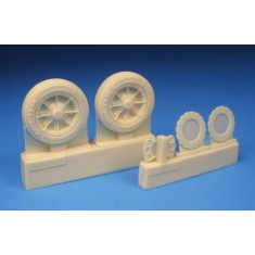 1/32 Grumman F8F-2 Bearcat Late Main Wheels (2 wheels)
