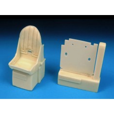 1/32 Spitfire Mk IX Seat w/Backpad & Armour for Revell kit #03927