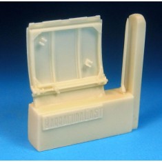 1/32 Spitfire Mk IX Cockpit Door w/Crowbar for Revell kit #03927