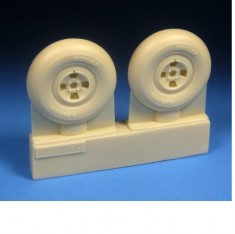 1/32 Hawker Hurricane 4 Slot Mainwheels for Fly/Pacific Coast Models