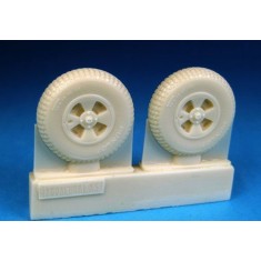 1/48 de Havilland Hornet / Sea Hornet Main Wheels for Classic Airframe/Trumpeter kit