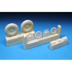 1/48 Grumman F8F-1 Bearcat Main Wheels (2 Wheels)
