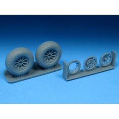 1/48 P-51 Mustang Diamond Tread Mainwheels