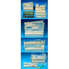 1/32 P-51D Mustang Cockpit Sidewalls for Tamiya/Hasegawa/Dragon kits
