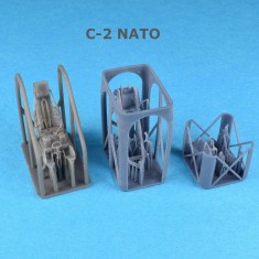 1/48 F-104 Starfighter Lockheed C-2 Ejection Seat (NATO/European) for Kinetic Kit