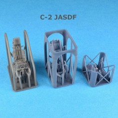 1/48 F-104 Starfighter Lockheed C-2 Ejection Seat (JASDF) for Kinetic Kit