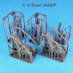 1/48 F-104 Starfighter Lockheed C-2 Ejection Seats (JASDF) for Kinetic Kit