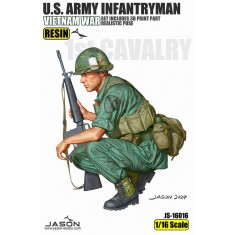 1/16 Vietnam War US Army Infantryman Figure