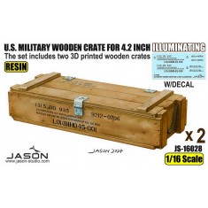 1/16 US Military Wooden Crate for 4.2inch Illuminating