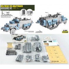 1/16 M3/M3A1 US Halftrack Accessory #1 for Andy's Hobby Headquarters #AHHQ-010
