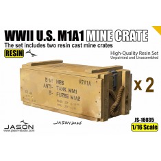 1/16 WWII US M1A1 Mine Crates (2pcs)