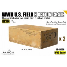 1/16 WWII US Field K Ration Crates (2pcs)