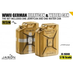 1/16 WWII German Jerrycan and Water Can