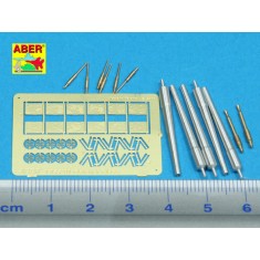 1/144 Metal Barrels for US Fletcher Class Destroyer